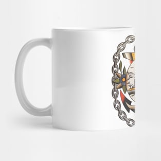 Ship and Anchor Tattoo Design Mug